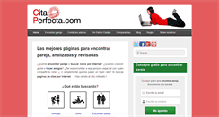 Desktop Screenshot of citaperfecta.com